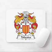 Taboada Family Crest Muismat (Met muis)