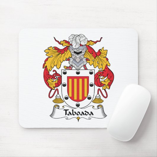 Taboada Family Crest Muismat (Met muis)