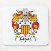 Taboada Family Crest Muismat (Voorkant)