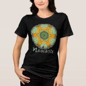 Taboe Namaste Kaleidoscoop Tri-Blend Shirt (Voorkant)