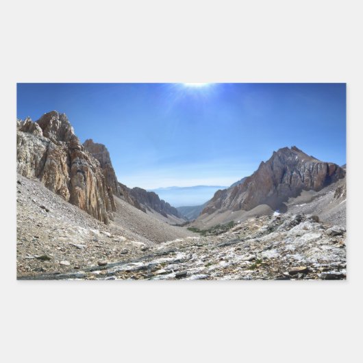 Taboose Pass - Sierra Rechthoekige Sticker (Voorkant)