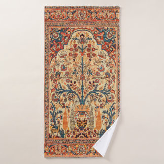 Tabriz Tree of Life Persian Rug Print Badhanddoek