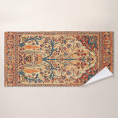 Tabriz Tree of Life Persian Rug Print Badhanddoek (Badhanddoek)