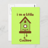 Tabu Japan Cuckoo Clock Briefkaart (Voorkant / Achterkant)