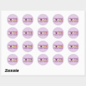 Tabu Japan Toast Line Ronde Sticker (Vel)