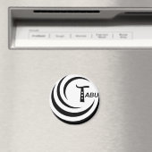 Tabu T Logo Grote zwarte kleur Magneet (Insitu (Vaatwasser))