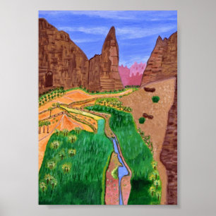 Tabuk, Saudi-Arabië Poster