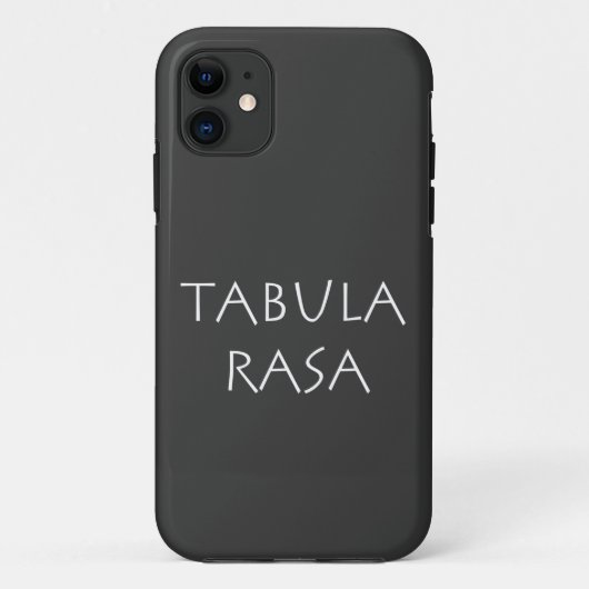 Tabula rasa Case-Mate iPhone case (Achterkant)