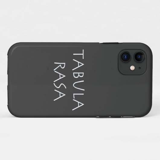 Tabula rasa Case-Mate iPhone case (Achterkant (horizontaal))