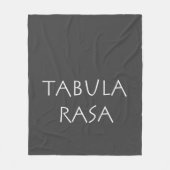 Tabula rasa fleece deken (Voorkant)