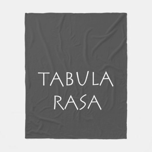Tabula rasa fleece deken (Voorkant)