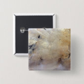 Tabun-Khara-Obo Vierkante Button 5,1 Cm (Voorkant /achterkant)