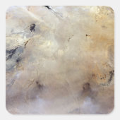 Tabun-Khara-Obo Vierkante Sticker (Voorkant)