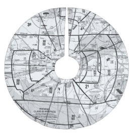 TAC-grafiek Phoenix Airport Kerstboom Rok