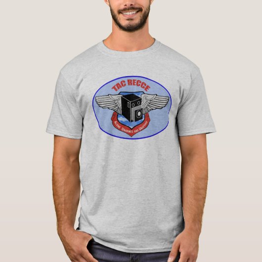 Tac Recce #1 — F-4 op achterzijde T-shirt (Voorkant)