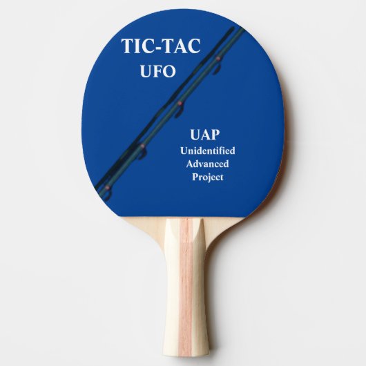 TAC-TAC UFO UAP TAFELTENNISBATJE (Achterkant)