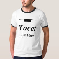 Tacet Tot 10 uur 's ochtends Grappige Muzikant Bew