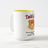 Tachi Air Base Japan 315th A.D. Tweekleurige Koffiemok (Voorkant links)