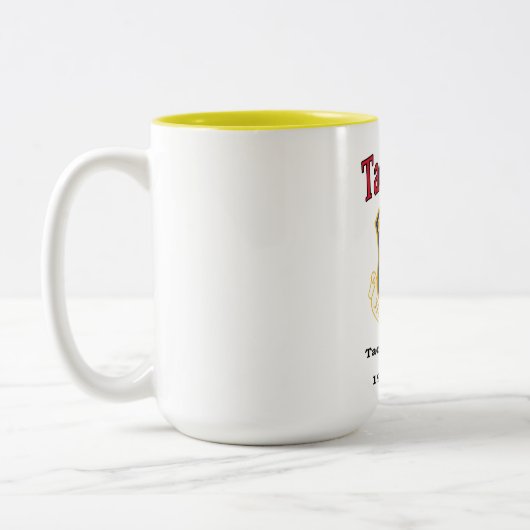 Tachi Air Base Japan 315th A.D. Tweekleurige Koffiemok (Links)