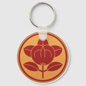 Tachibana Clan Kamon Sleutelhanger (Voorkant)