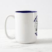 Tachikawa Air Base Japan 1945-1977 Alumni Tweekleurige Koffiemok (Links)