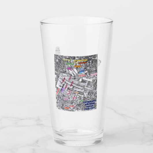 Tachikawa Air Base japan C-124 Glas (Achterkant)