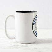 Tachikawa Air Base Japan FEAMCOM Tweekleurige Koffiemok (Links)