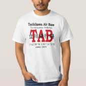 Tachikawa Air Base Japan T-shirt (Voorkant)