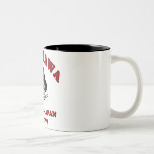 Tachikawa Air Base Japan Tweekleurige Koffiemok