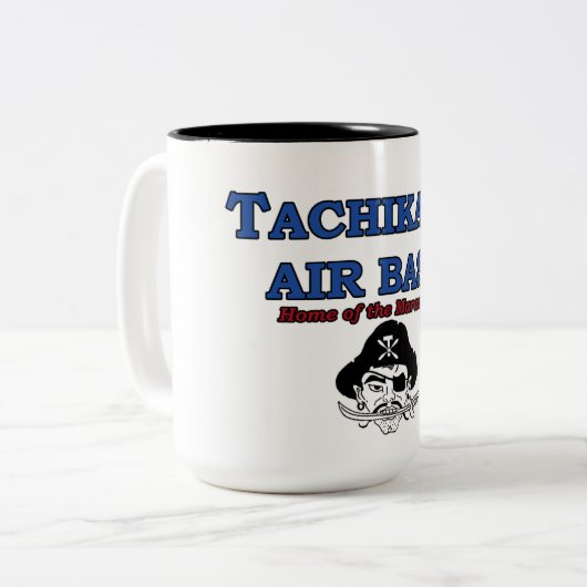 Tachikawa-luchtbasis Tweekleurige Koffiemok (Voorkant links)