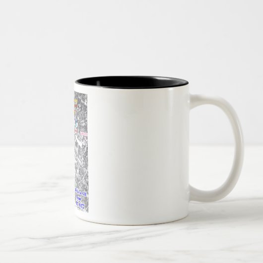 tachikawa luchtbasis tweekleurige koffiemok (Rechts)