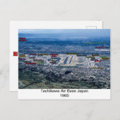 tachikawa luchtmachtbasis japan 1945-1977 briefkaa briefkaart (Voorkant / Achterkant)