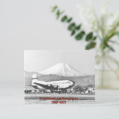 tachikawa luchtmachtbasis japan 1945-1977 briefkaa briefkaart (Staand voorkant)