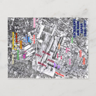 tachikawa luchtmachtbasis japan 1945-1977 briefkaart
