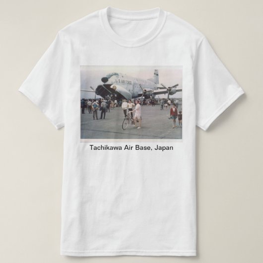 Tachikawa luchtmachtbasis, Japan, open huis T-shir T-shirt (Design voorkant)