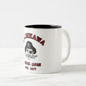 tachikawa luchtmachtbasis japan tweekleurige koffiemok (Voorkant rechts)