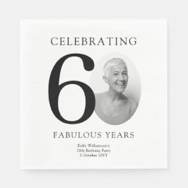 Tachtig Fabulous Jaren 80e Verjaardag Servet