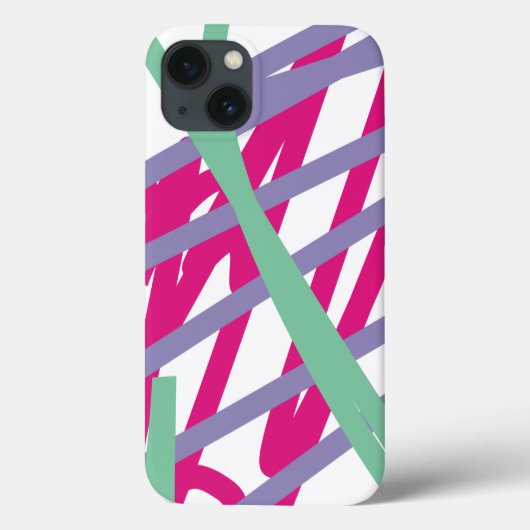 tachtig kleuren als medaille Case-Mate iPhone case (Achterkant)