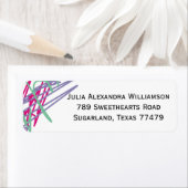 tachtig  kleuren als medaille etiket (Insitu)