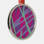 tachtig  kleuren als medaille metalen ornament (Rechts)