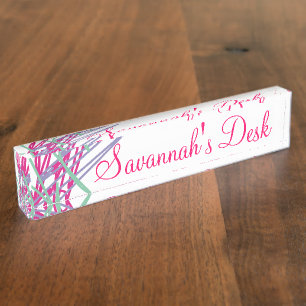 tachtig  kleuren als medaille naambordje