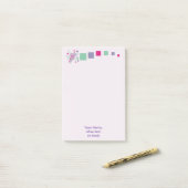 tachtig kleuren als medaille post-it® notes (Op bureau)
