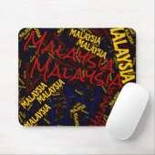 Tachtig Maleisië Flag Colors Patriotic Muismat (Met muis)