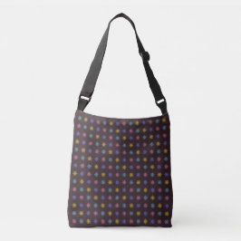 Tachtigbladig Bloempatroon Schoudertas Crossbody Tas