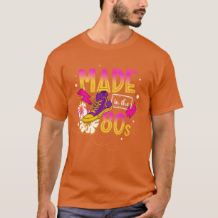 Tachtiger jaren Decennium 1980 Vintage 80s Feest m T-shirt