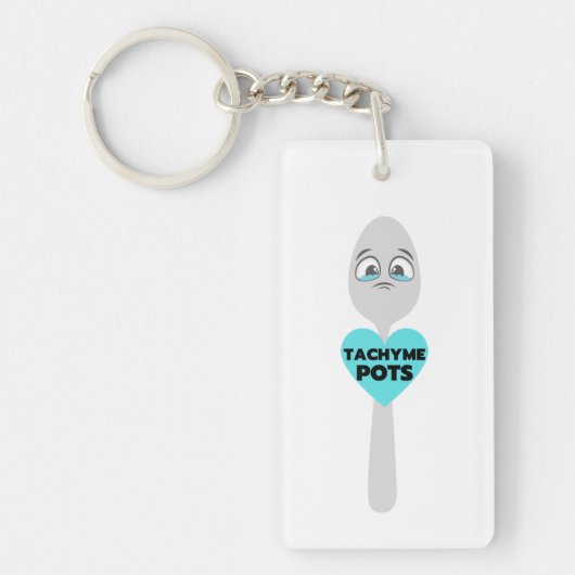 Tachy Me Lepel Acryl Sleutelhanger (Voorkant)
