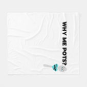 Tachy Me Lepel Vet Print Fleece Deken (Voorkant (Horizontaal))