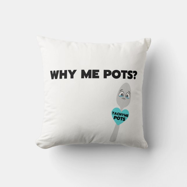 Tachy Me Lepel Vet Print Sierkussen (Voorkant)