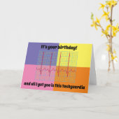 Tachy Medical Pun Kaart (Gele Bloem)