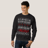Tachy Nurse en Doctor Ugly KerstSweater Medi Trui (Voorkant volledig)